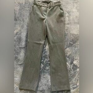 Express Columnist Mid Rise Plaid Bootcut Pant